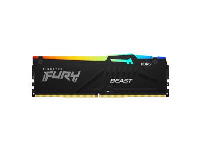 Kingston Technology FURY Beast 32 GB 4800 MT/s DDR5 CL38 DIMM Black RGB