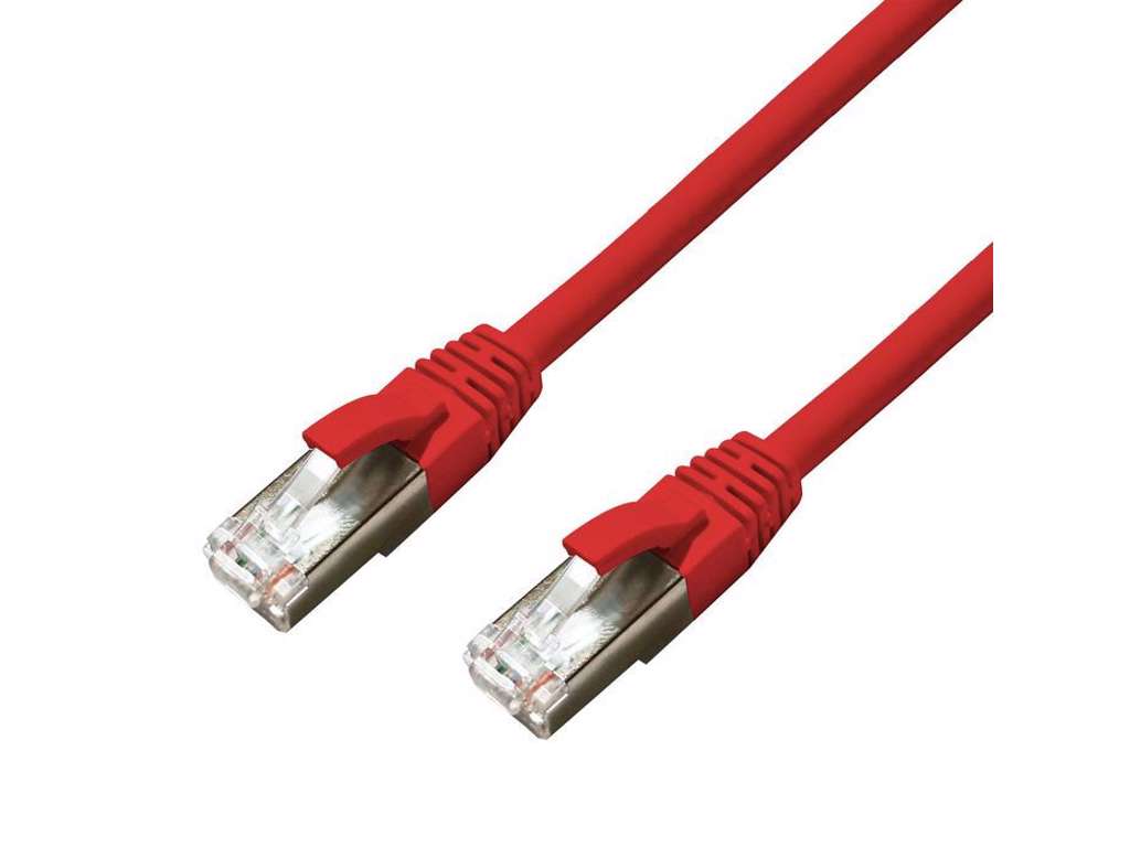 Microconnect MC-SFTP6A05R netværkskabel Rød 5 m Cat6a S/FTP (S-STP)