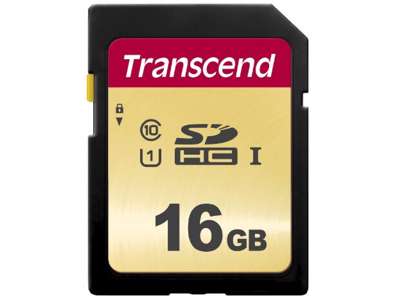 Transcend 16GB, UHS-I, SD SDHC Klasse 10