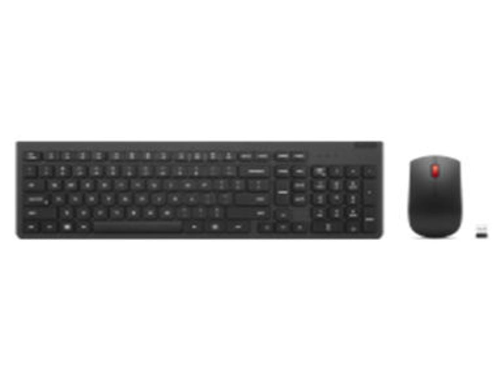 Lenovo 4X31N50717 tastatur Mus inkluderet Universel RF trådløst Dansk Sort