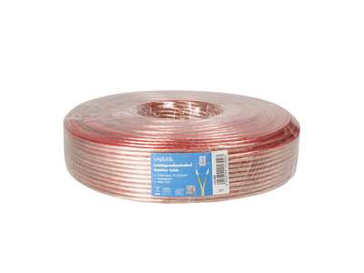 LogiLink CA1085 lydkabel 50 m Transparent