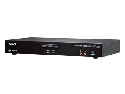 ATEN CS1842 KVM Switch Stativ-montering Sort