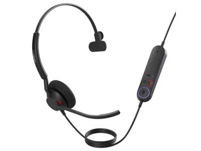 Jabra 4093-413-299 hovedtelefoner/headset Ledningsført Kontor/Callcenter USB Type-C Sort