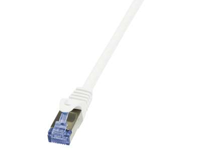 LogiLink 2m Cat.6A 10G S/FTP netværkskabel Hvid Cat6a S/FTP (S-STP)