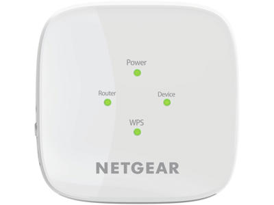 NETGEAR EX6110 Netværkssender & -modtager Hvid 10, 100, 300 Mbit/s