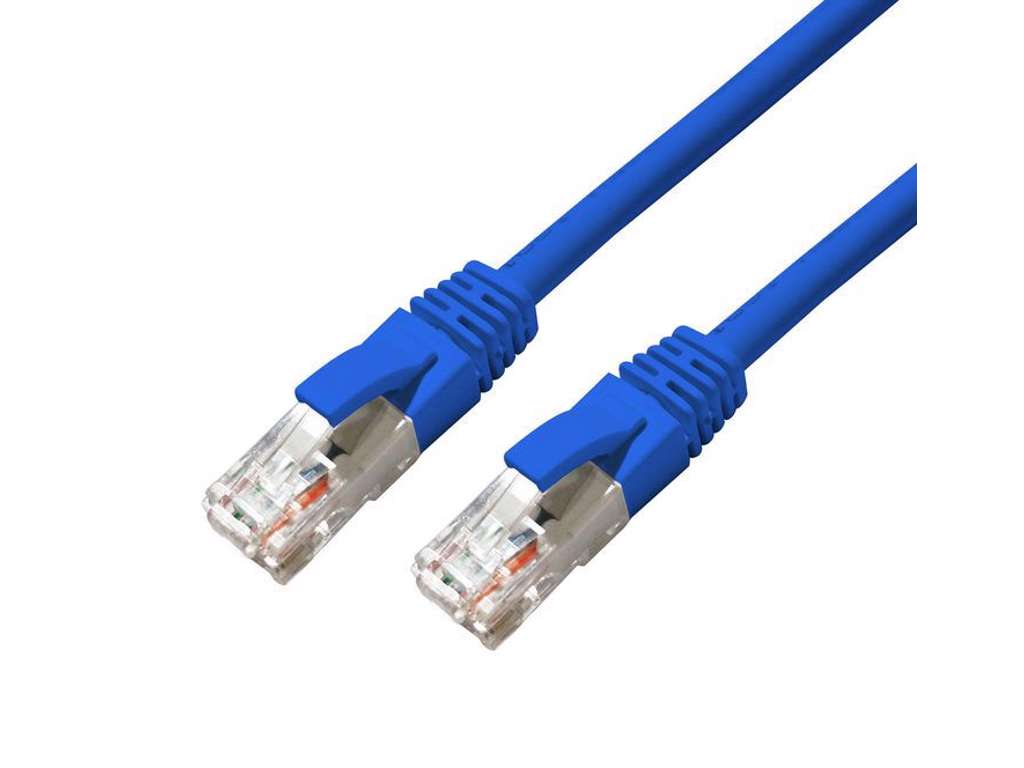 Microconnect MC-UTP6A005B netværkskabel Blå 0,5 m Cat6a U/UTP (UTP)