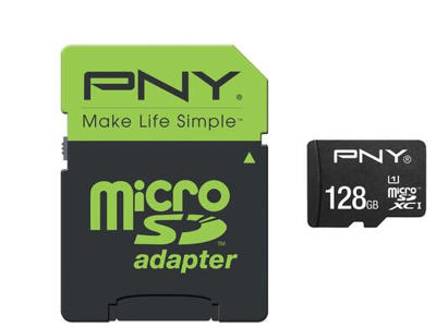 PNY 128GB High Performance MicroSDXC 80MB/s MicroSDHC UHS-I Klasse 10