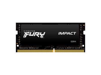 Kingston Technology FURY 16GB 2666MT/s DDR4 CL15 SODIMM 1Gx8 Impact