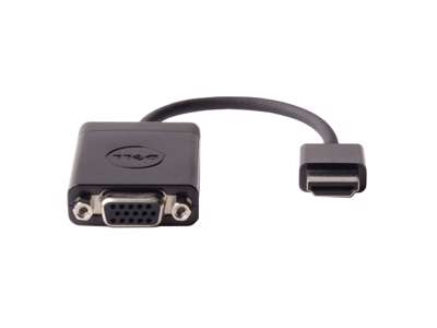 DELL 492-11682 videokabel adapter VGA (D-Sub) HDMI Type A (Standard) Sort