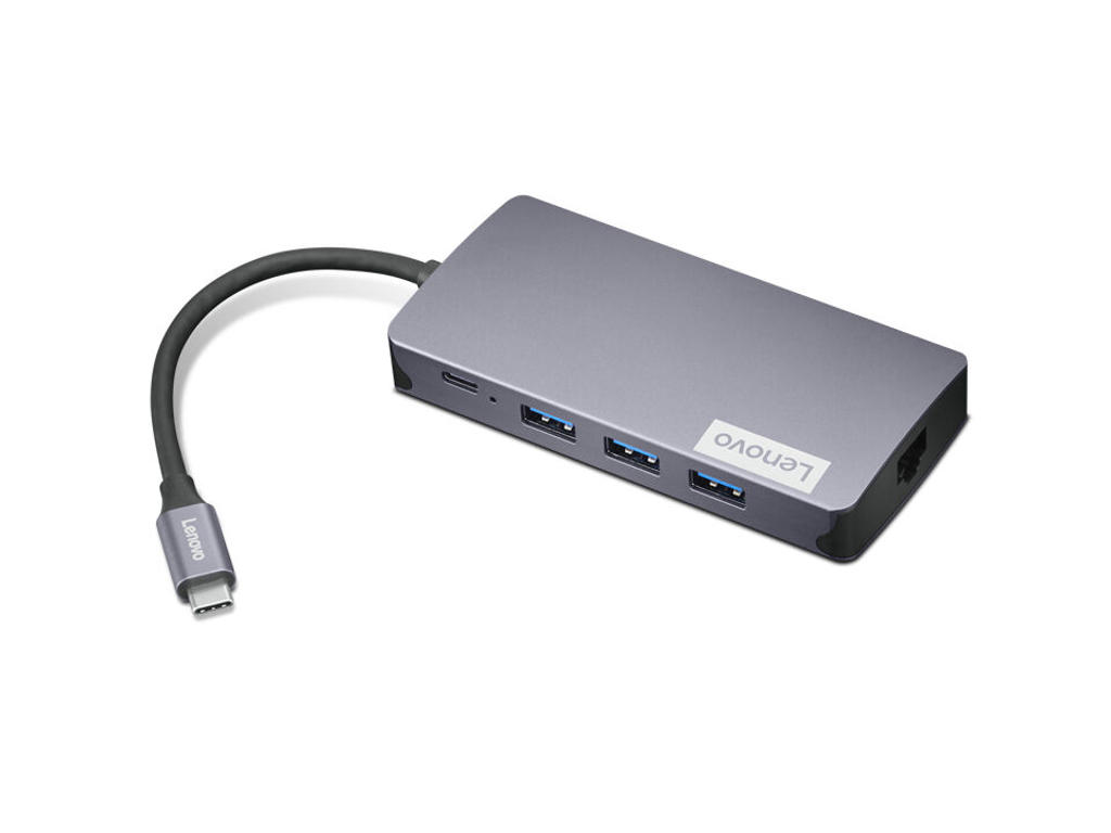 Lenovo GX91M73946 dockingstation Ledningsført USB 3.2 Gen 1 (3.1 Gen 1) Type-C Grå