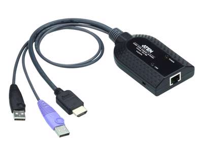 ATEN KA7188 KVM-kabel Sort