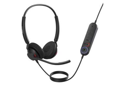 Jabra 4099-413-299 hovedtelefoner/headset Ledningsført Kontor/Callcenter USB Type-C Sort