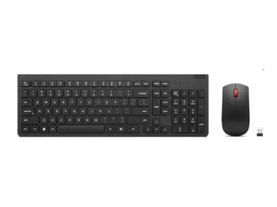 Lenovo 4X31N50740 tastatur Mus inkluderet Universel RF trådløst Finsk, Svensk Sort