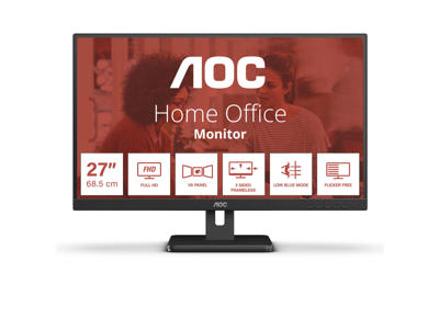 AOC 27E3UM/BK computerskærm 68,6 cm (27") 1920 x 1080 pixel Fuld HD Sort