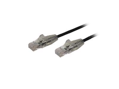 StarTech.com N6PAT100CMBKS netværkskabel Sort 1 m Cat6 U/UTP (UTP)