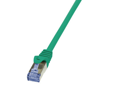 LogiLink 7.5m Cat.6A 10G S/FTP netværkskabel Grøn 7,5 m Cat6a S/FTP (S-STP)