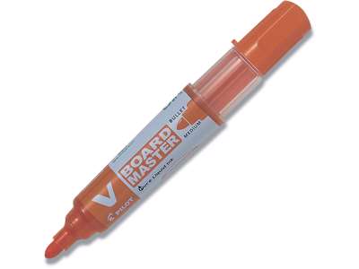 Whiteboard marker, Rund spids, Orange, 1-3 mm, Pilot V Board Master WBMA-VBM-M-BG-O