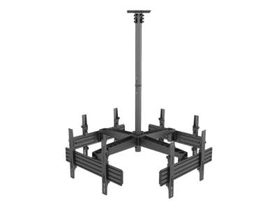 Multibrackets 3538 skærmbeslag til skiltning 165,1 cm (65") Sort