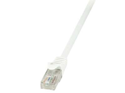 LogiLink 15m Cat.6 U/UTP netværkskabel Hvid Cat6 U/UTP (UTP)