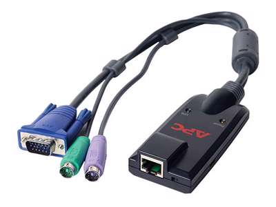 APC KVM-PS2 KVM-kabel Sort