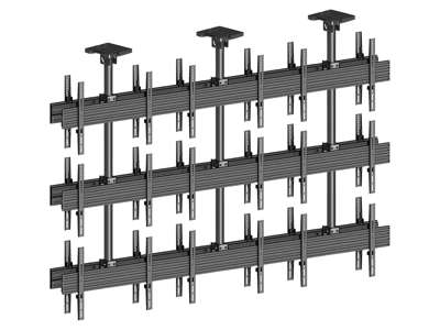 Multibrackets 3613 skærmbeslag til skiltning 165,1 cm (65") Sort