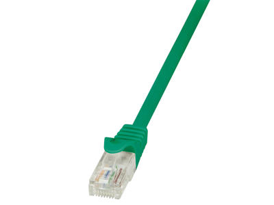 LogiLink 0.5m Cat.5e U/UTP netværkskabel Grøn 0,5 m Cat5e U/UTP (UTP)