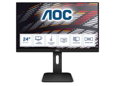 AOC P1 X24P1 computerskærm 61 cm (24") 1920 x 1200 pixel WUXGA LED Sort