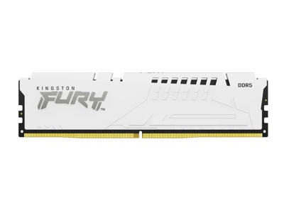 Kingston Technology FURY Beast 32GB 6000MT/s DDR5 CL40 DIMM White XMP