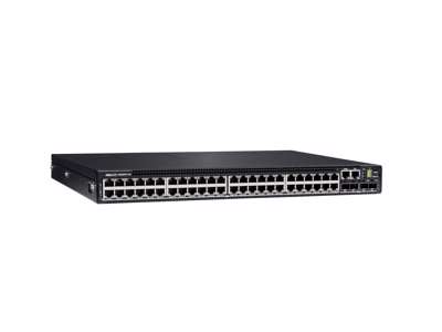 DELL N-Series N3248TE-ON Administreret L2/L3 Gigabit Ethernet (10/100/1000) Sort