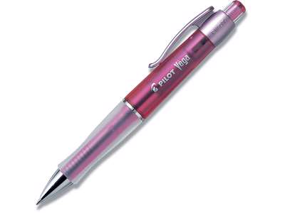 Kuglepen, 1.0 mm, 0.32 mm, Rød, Pilot Vega BP-415VM-BT-R