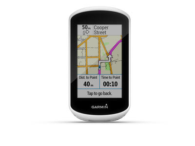 Garmin Edge Explore navigator Håndholdt / Fastsat 7,62 cm (3") TFT Berøringsskærm 116 g Sort, Hvid