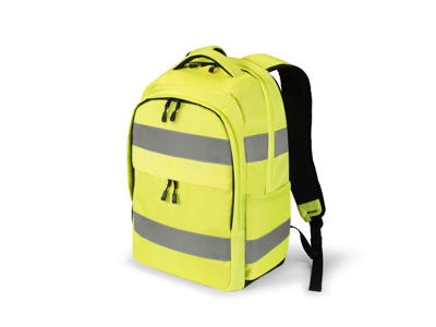 DICOTA Hi-Vis rygsæk Gul Polyethylenterephthalatfolie (PET), Termoplastisk polyurethan (TPU)