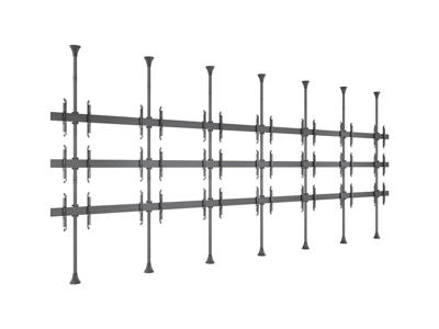 Multibrackets 6664 skærmbeslag til skiltning 165,1 cm (65") Sort