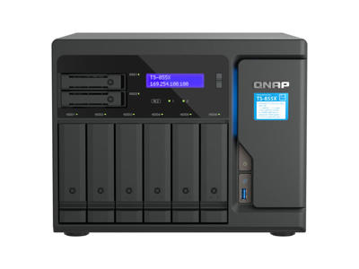 QNAP TS-855X SAN Tower Intel Atom® C5125 8 GB DDR4 QNAP QTS Sort