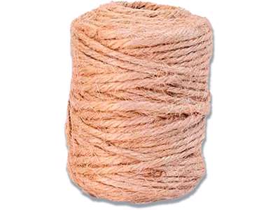 Garn, Jute, 1.7 mm, 30 m, Roliba 