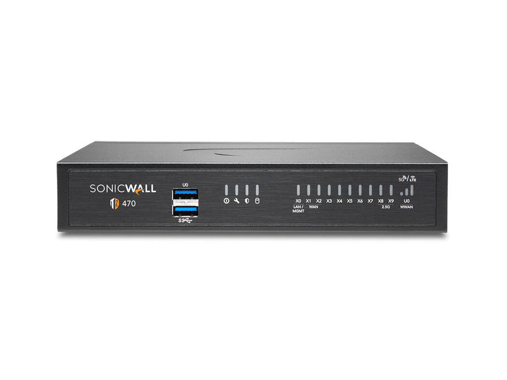 SonicWall TZ470W firewall (hardware) 3,5 Gbit/sek.