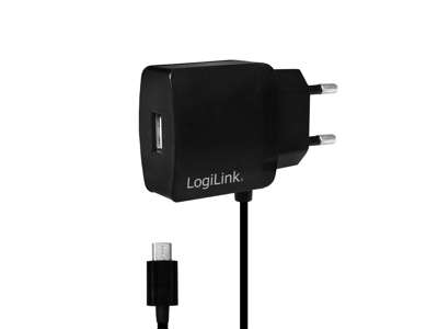 LogiLink PA0146 oplader til mobil enhed Universel Sort Vekselstrøm Indendørs