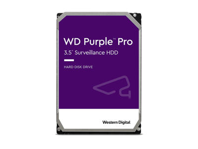 Western Digital Purple Pro harddisk 10 TB 7200 rpm 512 MB 3.5" Serial ATA III