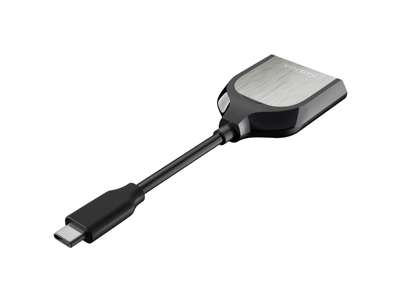 SanDisk Extreme PRO kortlæser USB 3.2 Gen 1 (3.1 Gen 1) Type-C Sort, Sølv