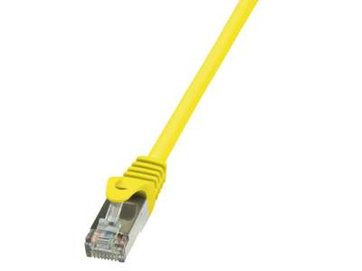 LogiLink 0.25m Cat.5e F/UTP netværkskabel Gul 0,25 m Cat5e F/UTP (FTP)