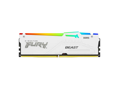 Kingston Technology FURY Beast 32 GB 5600 MT/s DDR5 CL36 DIMM White RGB EXPO