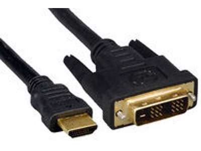 Microconnect HDM1918115 videokabel adapter 15 m HDMI DVI-D Sort