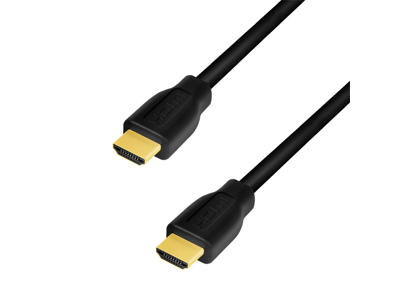 LogiLink CH0102 HDMI-kabel 3 m HDMI Type A (Standard) Sort