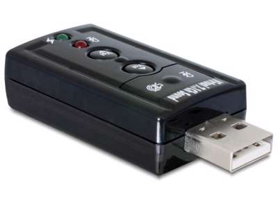 DeLOCK 63926 lydkort 7.1 kanaler USB