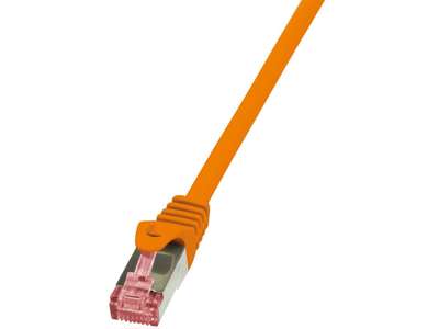 LogiLink Cat.6 S/FTP, 1m netværkskabel Orange Cat6 S/FTP (S-STP)