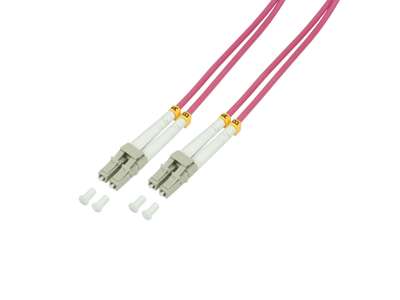 LogiLink 15m, LC - LC InfiniBand og fiberoptisk kabel Violet