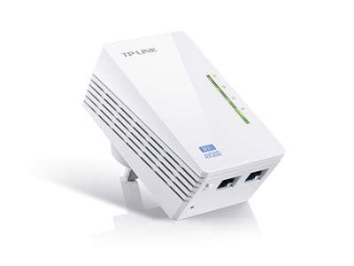 TP-Link TL-WPA4220 Power Line netværksadapter 600 Mbit/s Ethernet LAN Wi-Fi Hvid 1 stk