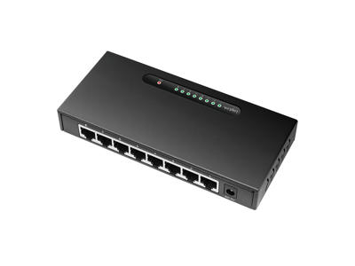 LogiLink NS0111 netværksswitch Gigabit Ethernet (10/100/1000) Sort