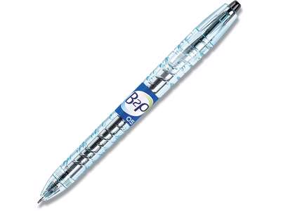 Rollerball gelpen, 0.5 mm, 0.25 mm, Sort, Pilot B2P Fine BL-B2P-5-B