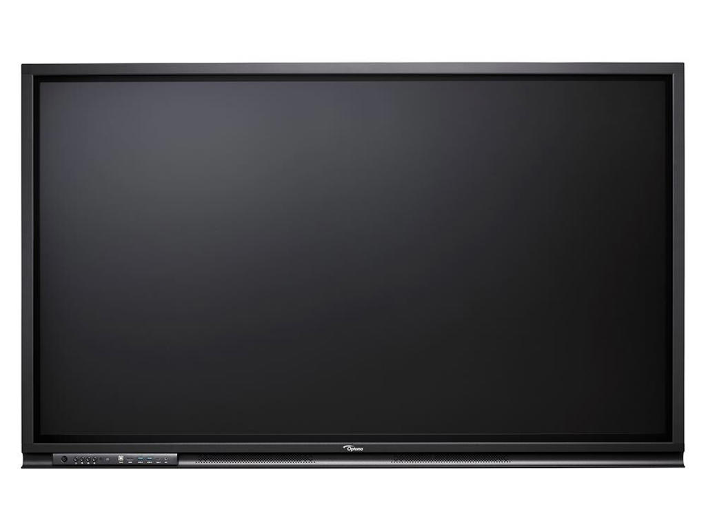 Optoma 3862RK Interaktivt fladpanel 2,18 m (86") LED Wi-Fi 400 cd/m² 4K Ultra HD Sort Berøringsskærm Indbygget processer Android 11